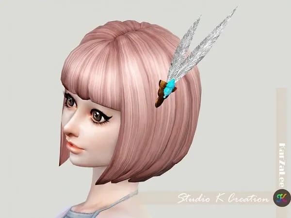 Alpha Platinum Circlet headpiece - The Sims 4 Custom Content