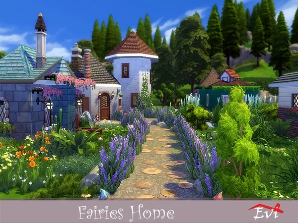 Maxis Match Fairies Home - The Sims 4 Custom Content