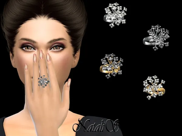 Alpha NataliS Stardust ring - The Sims 4 Custom Content