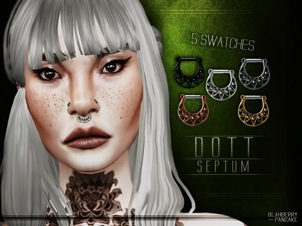 Dott Septum - The Sims 4 Custom Content