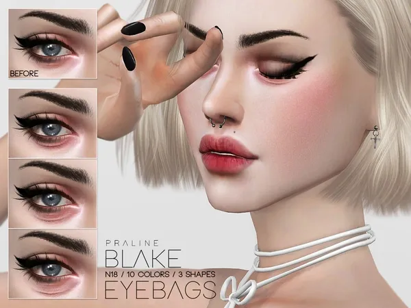 Maxis Match Blake Eyebags N18 - The Sims 4 Custom Content