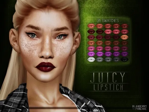 Alpha Juicy Lisptick - The Sims 4 Custom Content