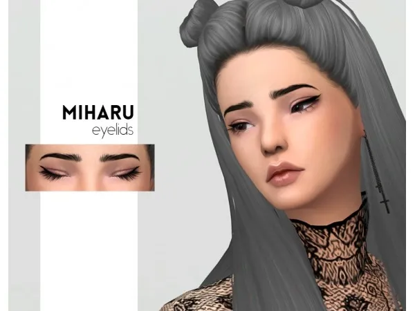 Maxis Match Eyelids - The Sims 4 Custom Content
