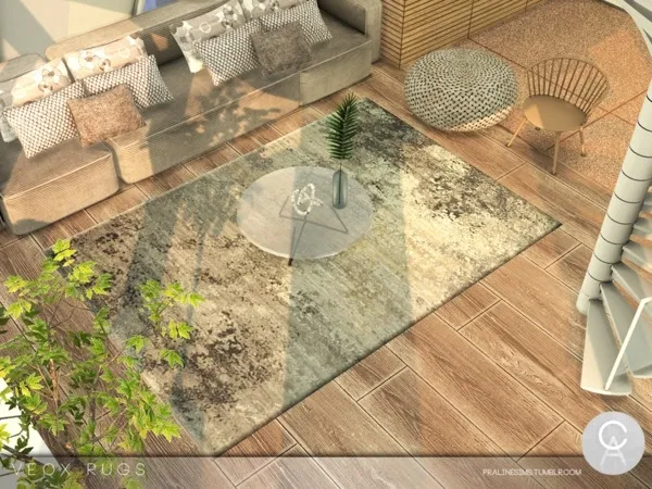 Maxis Match VEOX Rugs by thesimsresource - The Sims 4 Custom Content