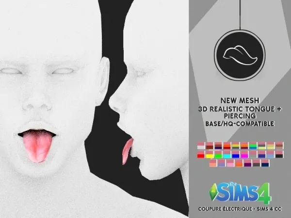 3D REALISTIC TONGUE