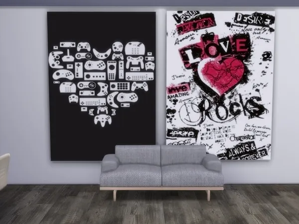 Alpha Pictures for teens - The Sims 4 Custom Content