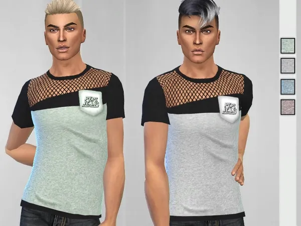 Alpha Urban Top - The Sims 4 Custom Content