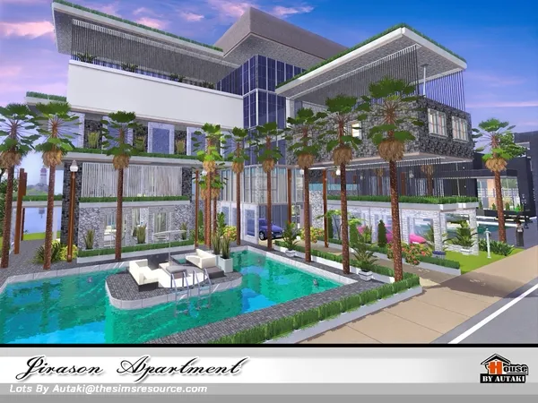 Jirason Apartment - The Sims 3 Custom Content