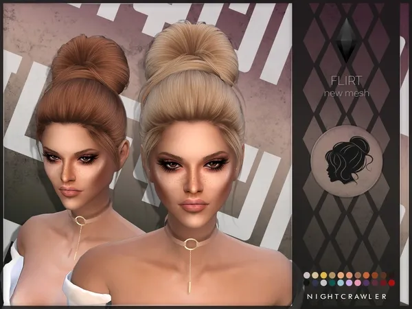 Los Sims 4 Peinados Recogidos