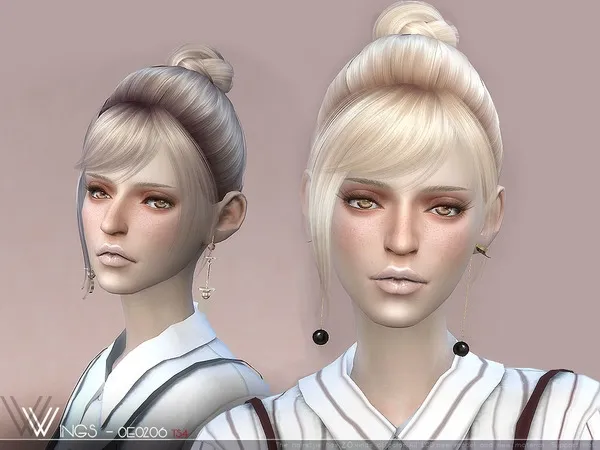 Alpha WINGS OE0206 - The Sims 4 Custom Content
