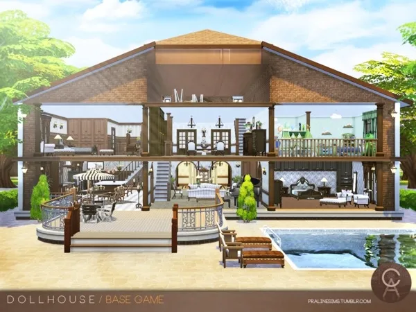 Alpha Dollhouse - The Sims 4 Custom Content