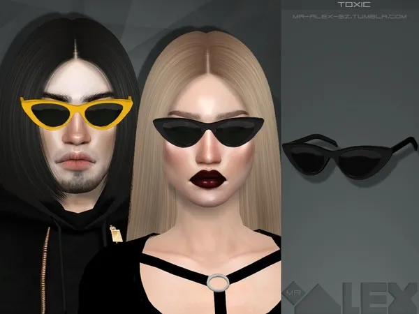 Alpha MrAlex Toxic - The Sims 4 Custom Content