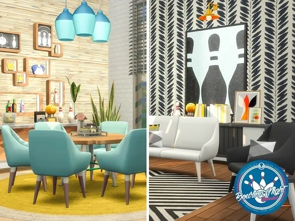 Alpha BOWLING NIGHT EXPANDED STUFF PACK ADDONS - The Sims 4 Custom Content