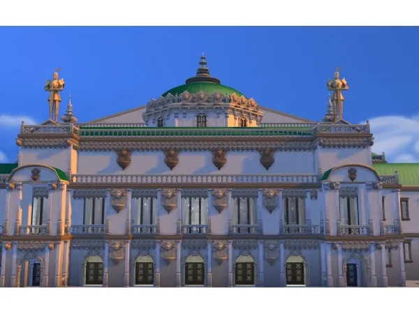 Alpha The Paris Opera House - The Sims 4 Custom Content