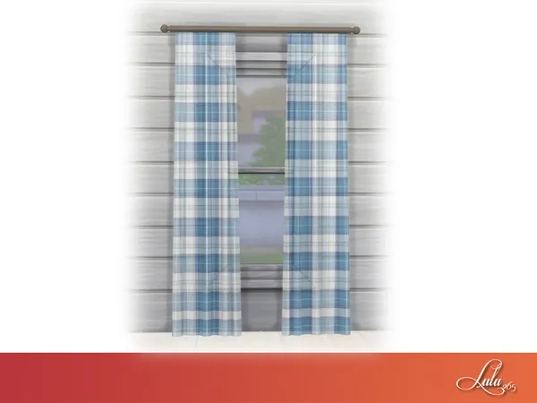 Montanna Boys Room Curtains - The Sims 4 Custom Content