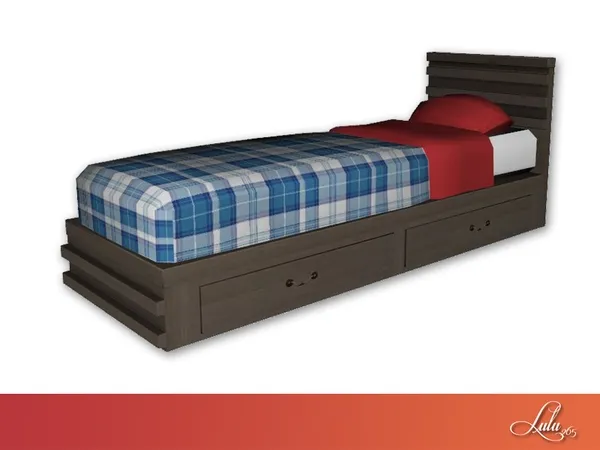 Montanna Boys Room Bed - The Sims 4 Custom Content