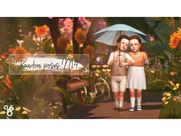 Maxis Match Random poses 14 - The Sims 4 Custom Content