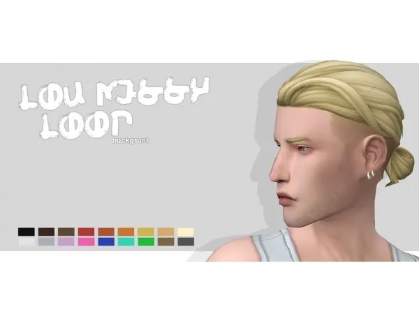 Maxis Match Low Messy Loop - The Sims 4 Custom Content