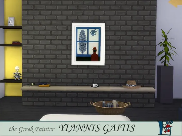 the Greek Painter Gaitis 4 - The Sims 4 Custom Content