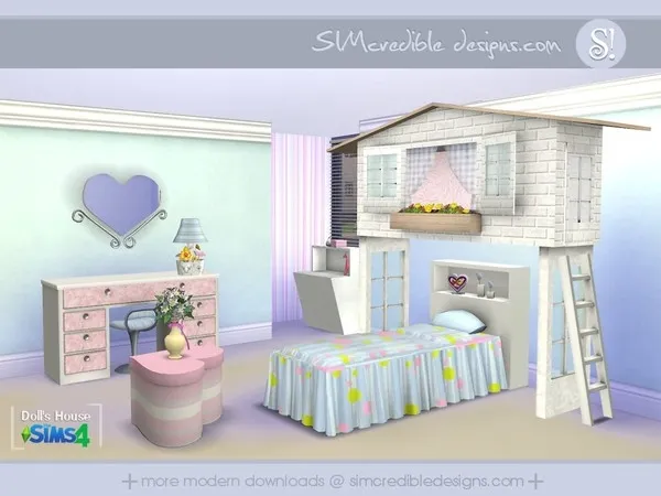 Alpha Dolls House - The Sims 4 Custom Content