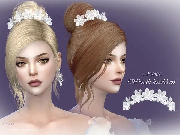 Alpha S Club LL headwear 201801 - The Sims 4 Custom Content