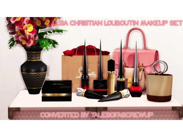 Alpha Christian Louboutin Set - The Sims 4 Custom Content