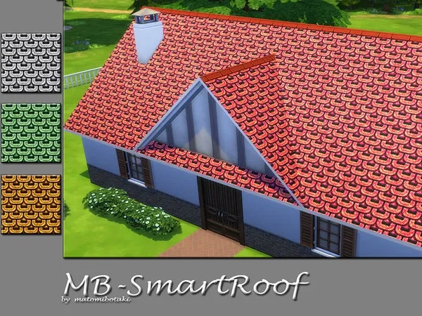 Alpha MB SmartRoof - The Sims 4 Custom Content