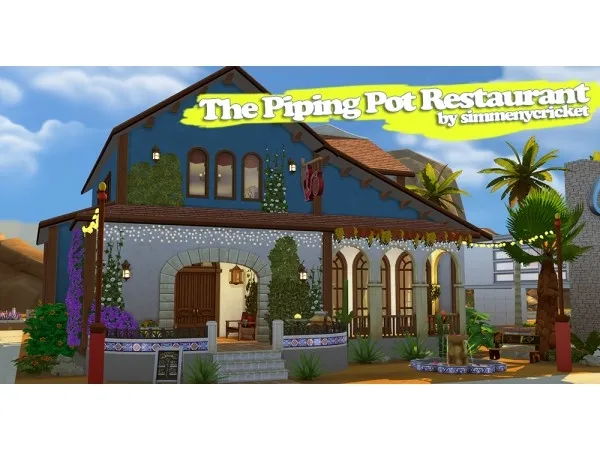 Maxis Match The Piping Pot FREE - The Sims 4 Custom Content