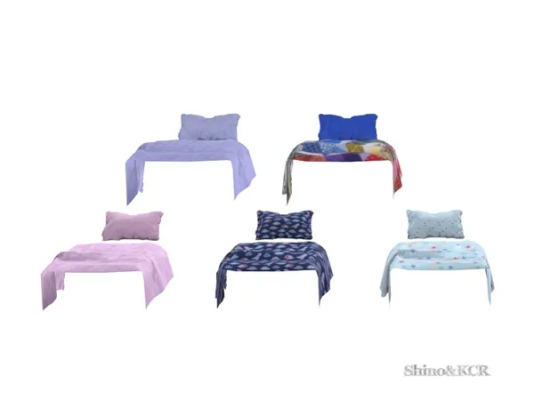 Country Kids Comforter for Toddler Bed - The Sims 4 Custom Content