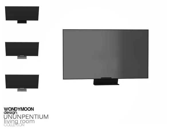 Ununpentium Television - The Sims 4 Custom Content
