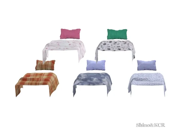 Country Kids Recolors Comforter Toddler Bed - The Sims 4 Custom Content