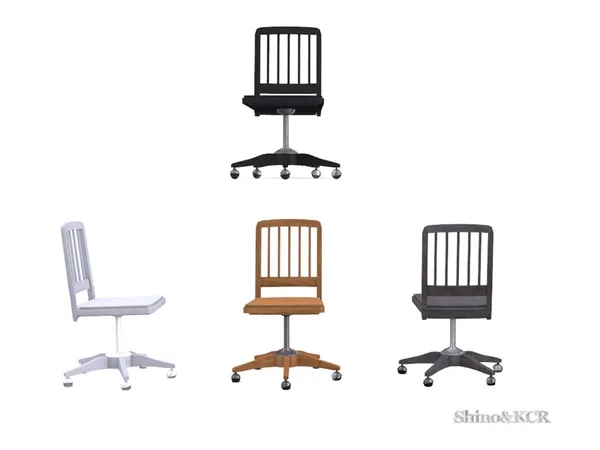 Country Kids Desk Chair - The Sims 4 Custom Content