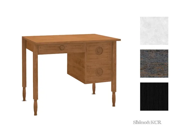 Country Kids Desk - The Sims 4 Custom Content