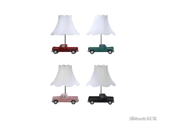 Country Kids Table Lamp - The Sims 4 Custom Content