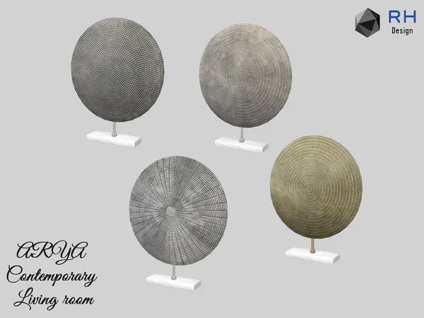 ARYA African Standing Disk - The Sims 4 Custom Content