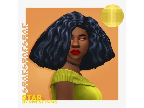 Maxis Match STAR by QWERTYSIMS - The Sims 4 Custom Content