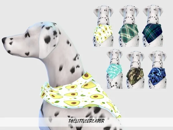 Alpha Large Dog Collars - The Sims 4 Custom Content