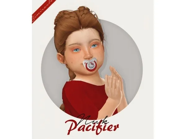 Alpha Nuk Pacifier 2T4 - The Sims 4 Custom Content