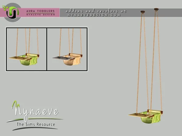 Aura Toddlers High Chair - The Sims 4 Custom Content