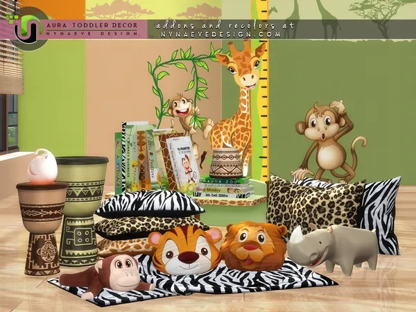 Alpha Aura Toddler Decor by thesimsresource - The Sims 4 Custom Content