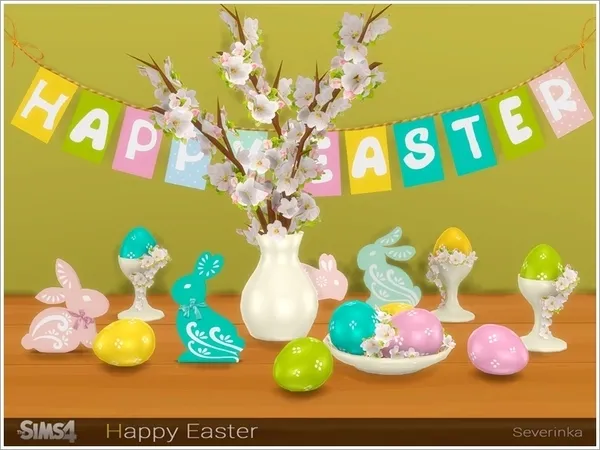 Alpha Happy Easter - The Sims 4 Custom Content