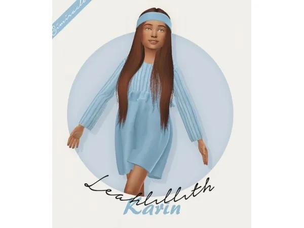 Alpha LeahLillith Karin Kids Version - The Sims 4 Custom Content