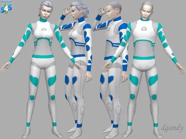 Alpha Androids from the Future - The Sims 4 Custom Content