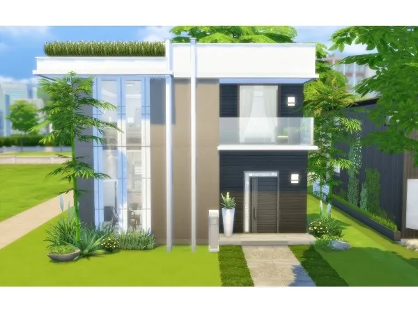 Alpha House 36 Newcrest Small - The Sims 4 Custom Content