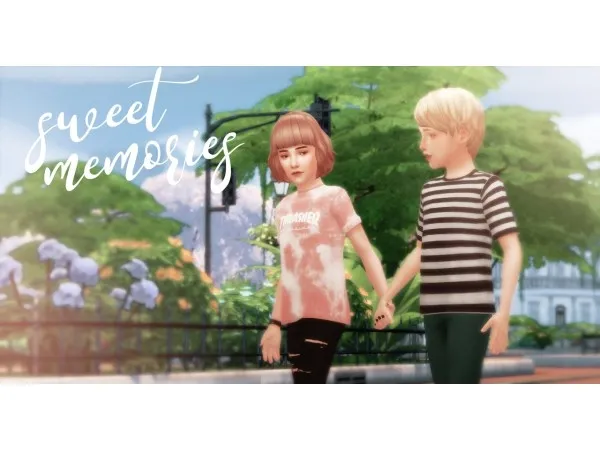 Alpha SWEET MEMORIES POSEPACK by clumsyalienn - The Sims 4 Custom Content