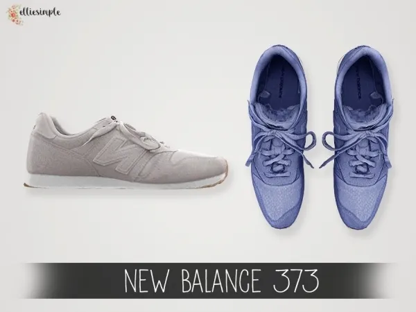 Alpha Elliesimple New Balance 373 - The Sims 4 Custom Content
