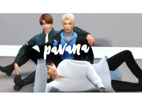 Alpha PHOTOSHOOT FOR ANAN (J HOPE JIMIN V) blog by pavana - The Sims 4 Custom Content