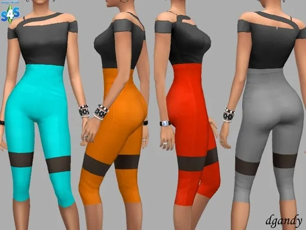 Alpha Capris Gina - The Sims 4 Custom Content