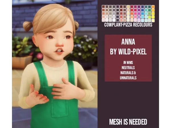 Maxis Match Recolour 29 ANNA RECOLOUR pizza by cowplant - The Sims 4 Custom Content