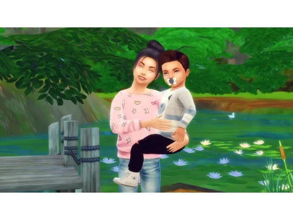 Maxis Match Siblings poses by simsfinds - The Sims 4 Custom Content